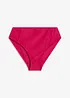 Bas de bikini taille haute, échancré, bonprix