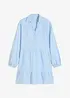 Robe courte étagée en gaze de coton, bonprix