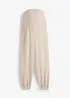 Pantalon de grossesse 2en1, 100% gaze de coton, bonprix