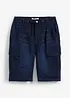 Bermuda jean en molleton, Regular, bonprix