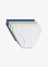 Lot de 4 slips coton, bonprix