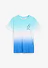 T-shirt à dégradé en coton, bonprix