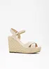 Sandales compensées, bonprix