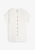 Chemisier tunique 100% lin, bonprix