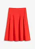 Jupe plissée en viscose mélangée, bonprix