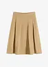 Jupe plissée en viscose mélangée, bonprix