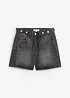 Short en jean taille mi-haute, peu extensible, bonprix