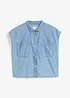 Blouse en jean, coton fluide, bonprix