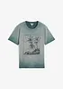 T-shirt aspect délavé en coton, bonprix