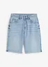 Short en jean extensible, loose, bonprix