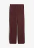Pantalon palazzo aspect maille, bonprix