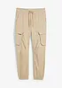 Pantalon jogger cargo droit, Regular, bonprix