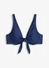 Haut de bikini à armatures, aspect jean, bonprix