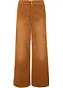 Pantalon large en velours côtelé extensible, bonprix