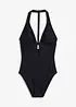 Maillot 1 pièce à décolleté plongeant en V, bonprix