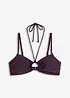 Haut de bikini brassière détail anneau, bonprix