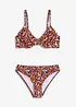 Bikini à armatures (ens. 2 pces.) échancrure haute, bonprix