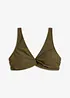 Haut de bikini brassière à détail torsadé, bonprix