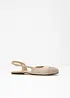 Ballerines slingback, bonprix