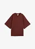 T-shirt oversize à manches amples, 100% coton, bonprix
