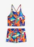 Tankini (ens. 2 pces) avec short, bonprix