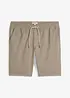 Bermuda 100% coton à taille élastiquée, Regular, bonprix