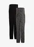 Lot de 2 leggings de grossesse, bonprix