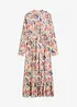 Robe longue à imprimé floral, bonprix
