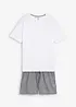 Pyjashort 100% coton à manches courtes, bonprix
