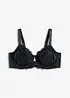 Soutien-gorge en polyamide brillant avec dentelle, bonprix