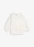 Sweat oversize 100% coton, bonprix