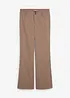 Pantalon flare taille haute, bonprix