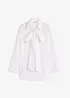 Chemisier à col lavallière 100 % coton, bonprix