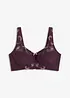 Soutien-gorge grand maintien sans armatures avec bretelles rembourrées, bonprix