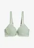 Soutien-gorge à coques et dentelle florale, bonprix