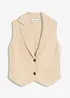 Gilet sans manches en maille, bonprix