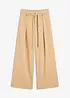 Pantalon à pinces et lien à nouer, bonprix