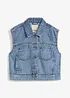 Gilet sans manches en jean, bonprix