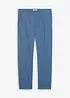 Pantalon droit à pinces en twill de coton, Regular, bonprix