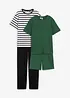 2 pyjamas coton (ens. 4 pces), bonprix