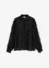 Chemisier avec détails frangés, bonprix