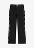 Pantalon twill à rivets, bonprix
