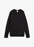Pull texturé en coton majoritaire, bonprix