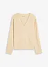 Pull col V oversize, bonprix