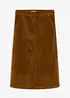 Jupe en velours côtelé, bonprix