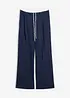 Pantalon large en viscose mélangée, bonprix