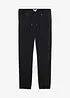 Pantalon taille extensible fuselé en twill 100% coton, bonprix