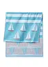 Serviette de toilette motif bateau, bonprix