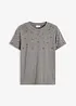 T-shirt avec perles, bonprix
