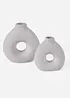 Lot de 2 vases, bonprix